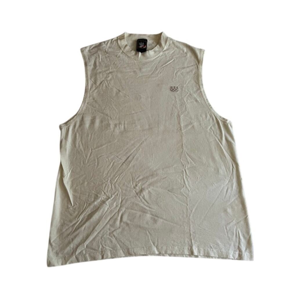 VTG JCPenney USA Olympics Sleeveless Shirt Size L